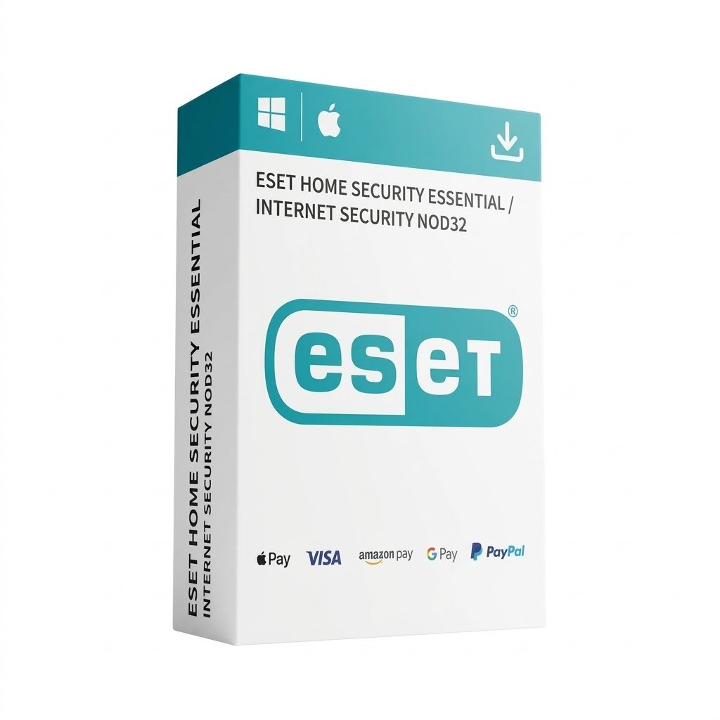 ESET Home Security Essential (NOD32) – 1 PC 1 Year License