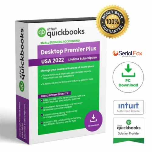 Buy QuickBooks Desktop Premier 2022 Lifetime License - Instant Delivery from SerialFox
