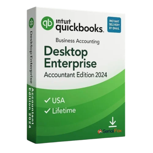 QuickBooks Desktop Accountant Enterprise 2024 US Version Lifetime License Digital Key