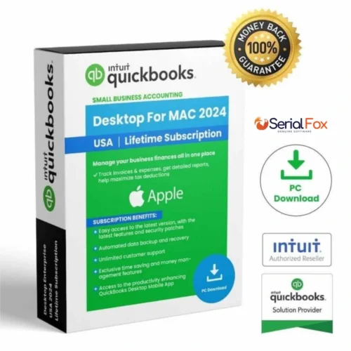 Buy QuickBooks Mac Desktop 2024 Lifetime License - Instant Delivery from SerialFox