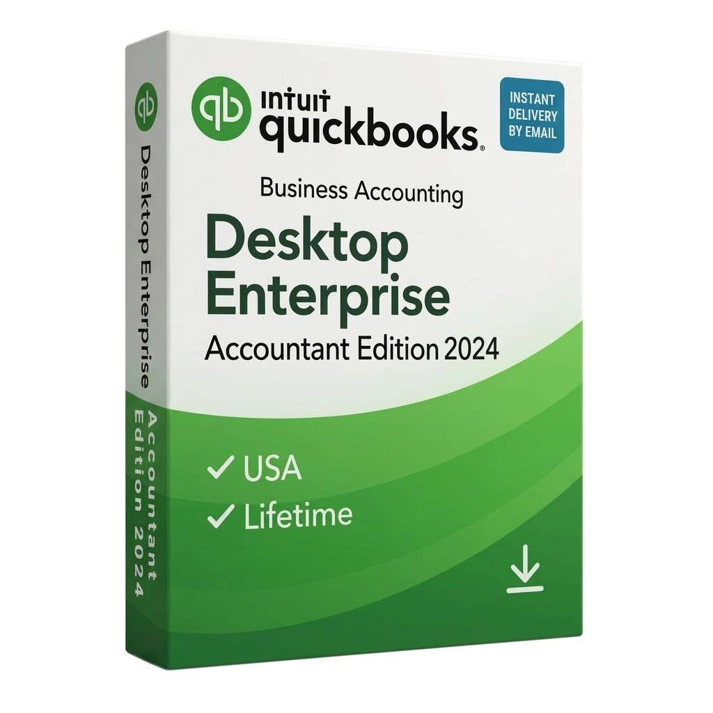 QuickBooks Desktop Accountant Enterprise 2024 US Version - Lifetime License